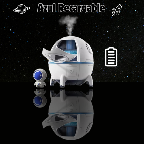 Humidificador Especial ASH™ con luz LED y Carga USB-Diseño Futurista y Silencioso